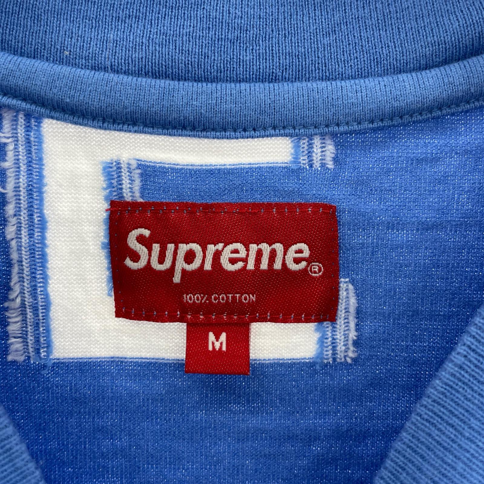 半袖Tシャツ Intarsia S/S Top Blue M M ゴールド