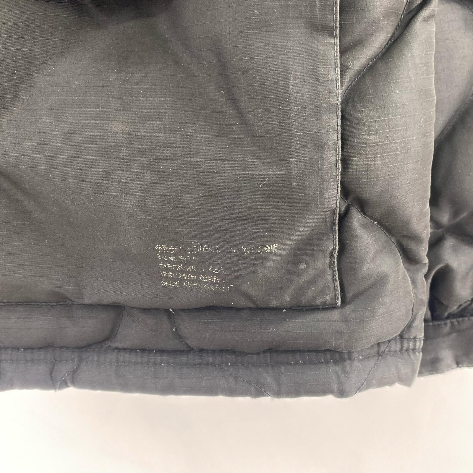 ダウンジャケット old stussy キルティングダウンジャケット 黒 ブラック