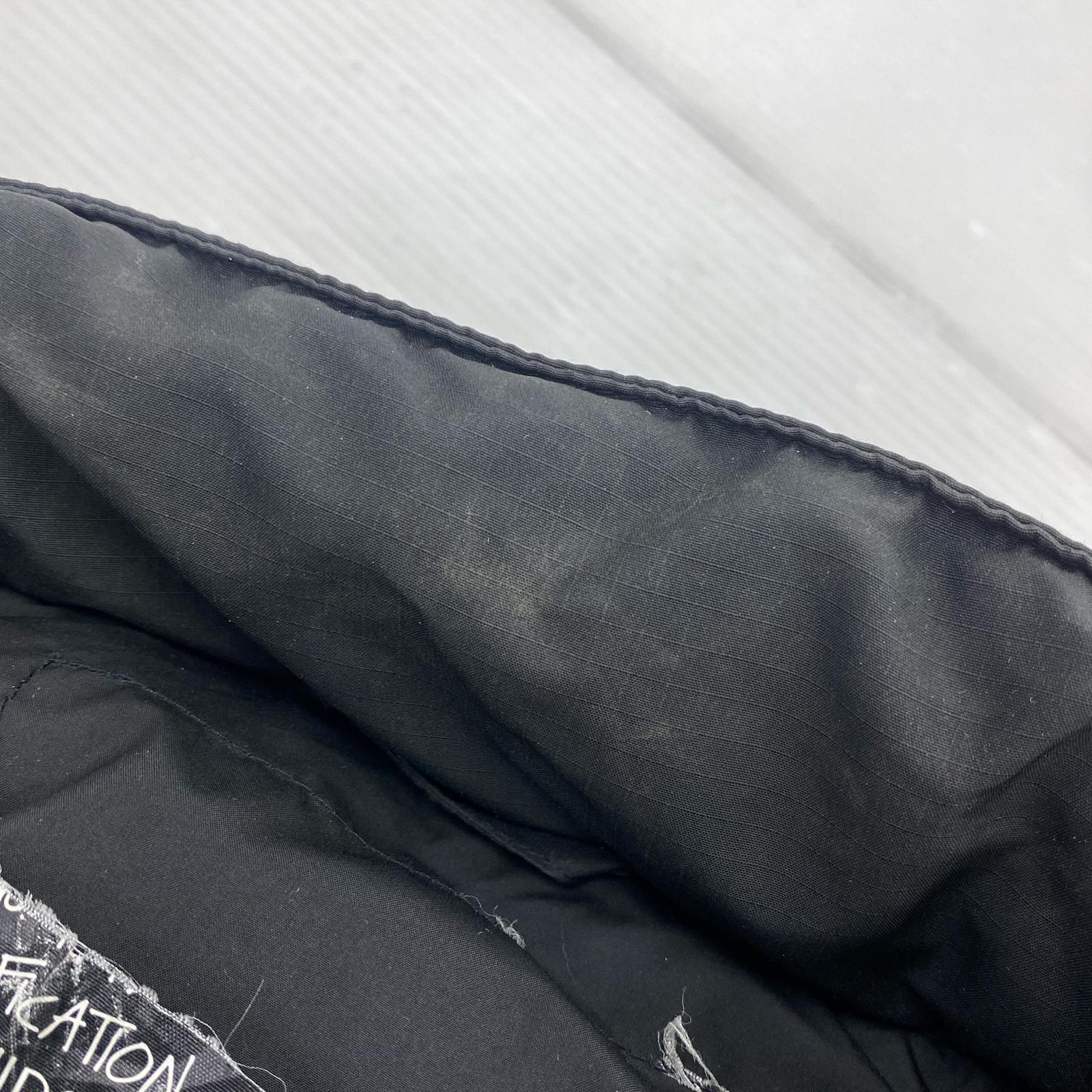 ダウンジャケット old stussy キルティングダウンジャケット 黒 ブラック