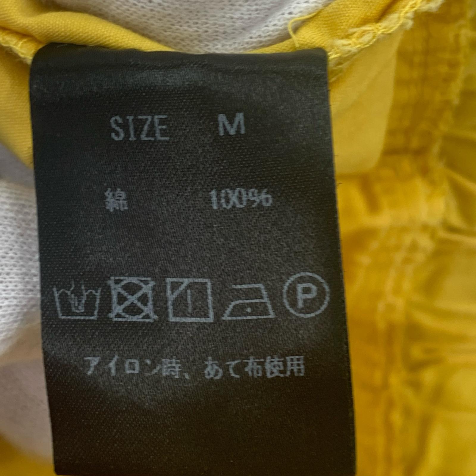 ショートパンツ ZAC VARGAS ショートパンツ M イエロー