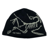 ニットキャップ BIRD HEAD TOQUE ロゴ 黒 (58cm) ブラック