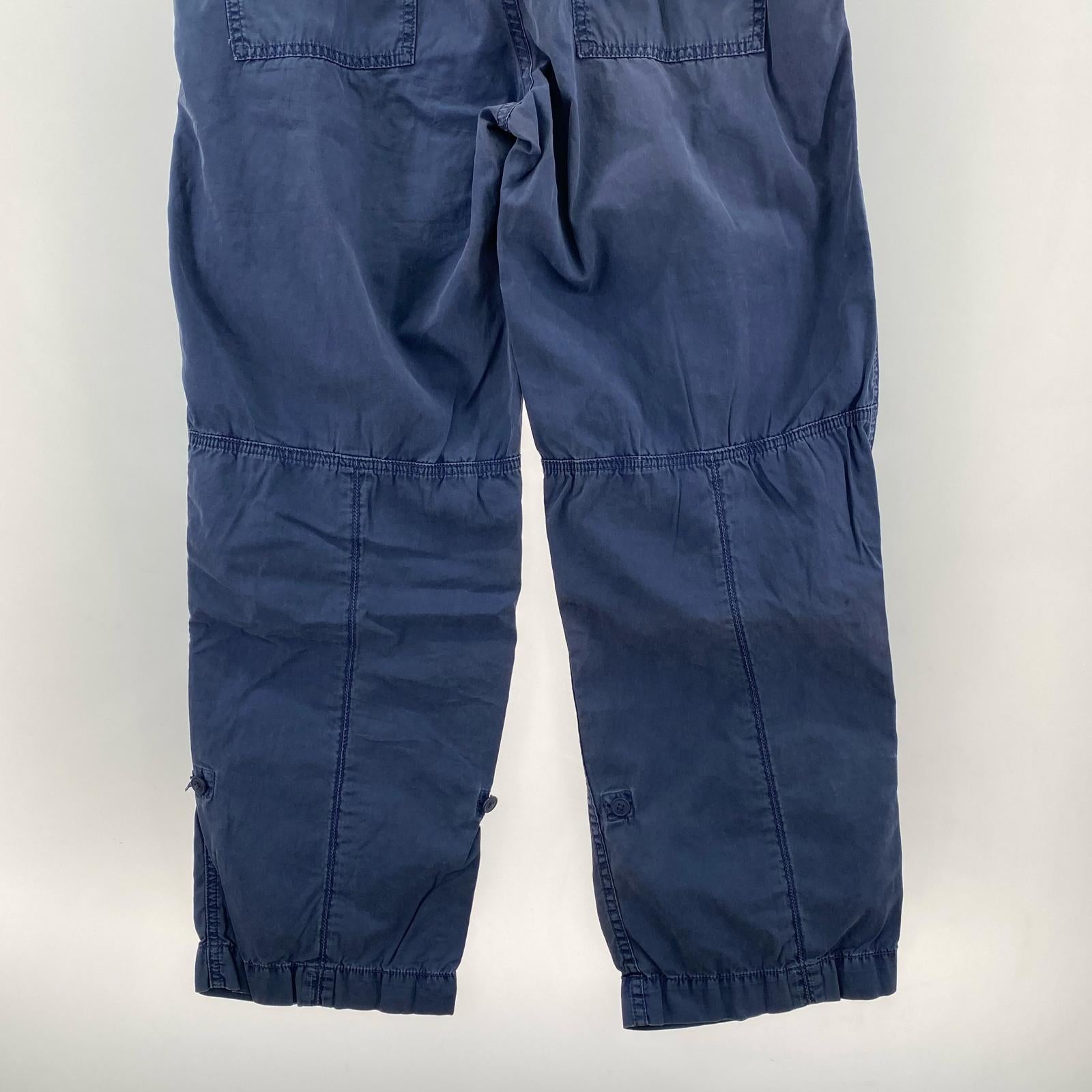 パンツ 90s パラシュートパンツ 紺 ネイビー