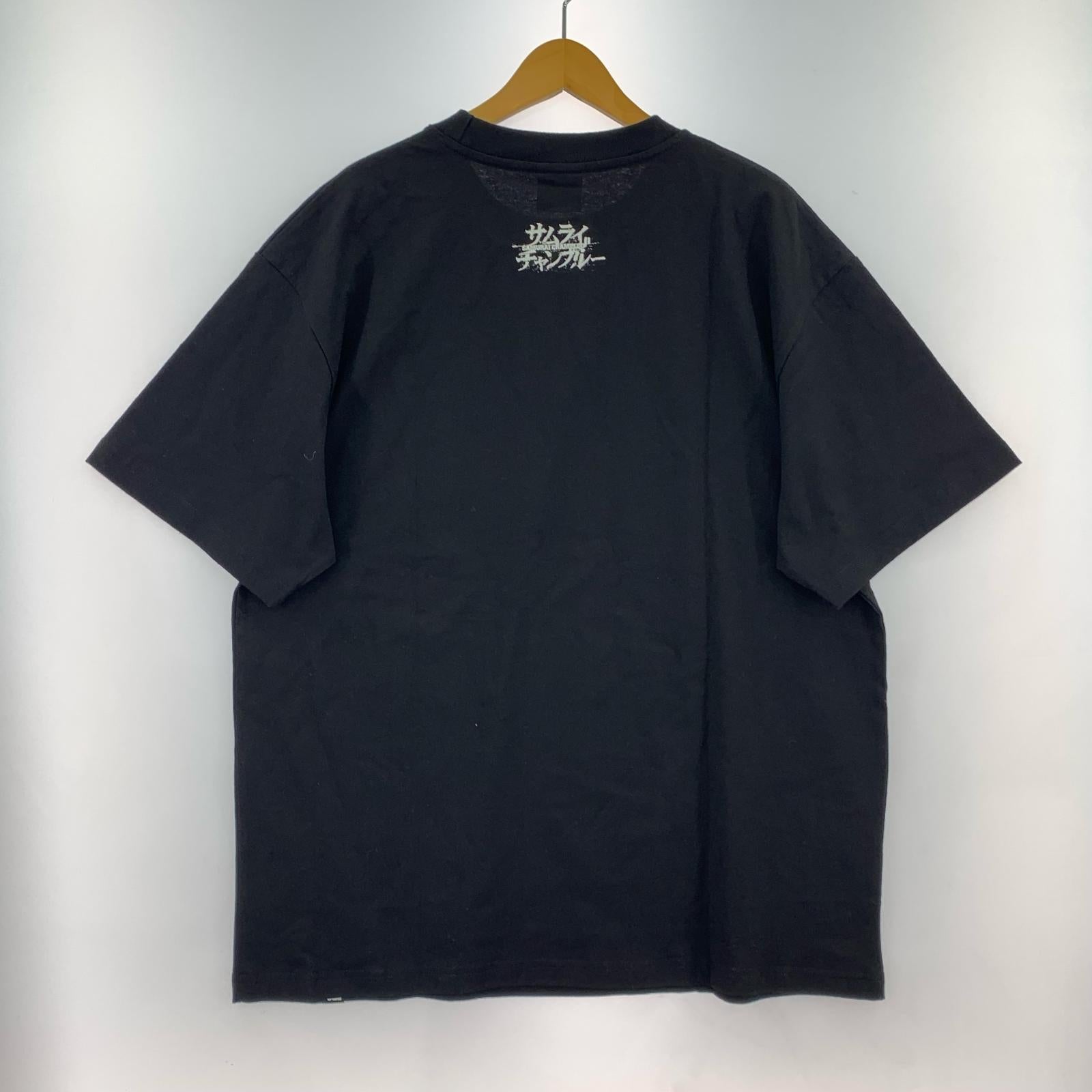 半袖Tシャツ x SAMURAI CHAMPLOO 黒 (XL) ブラック