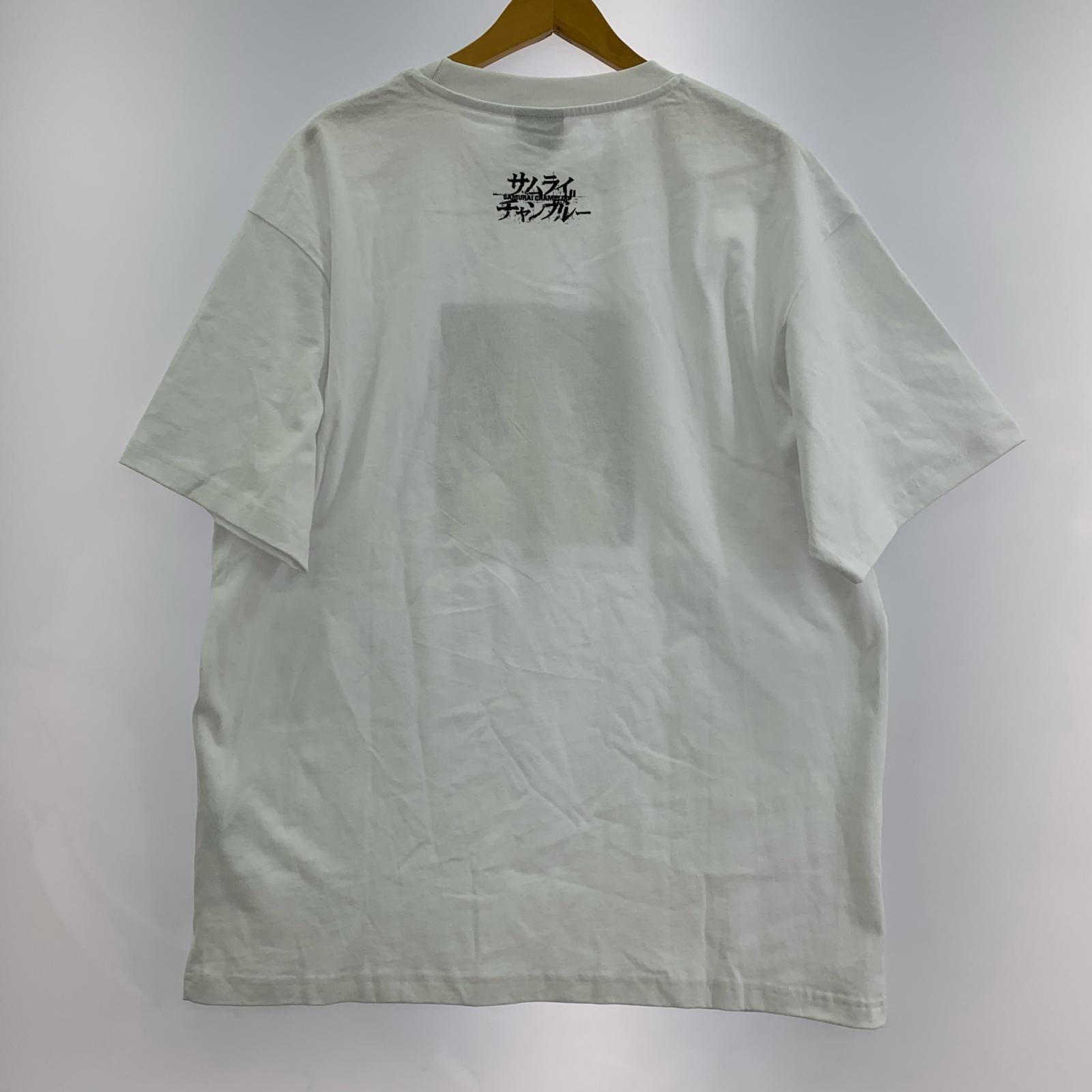 半袖Tシャツ x SAMURAI CHAMPLOO 白 (XL) ホワイト