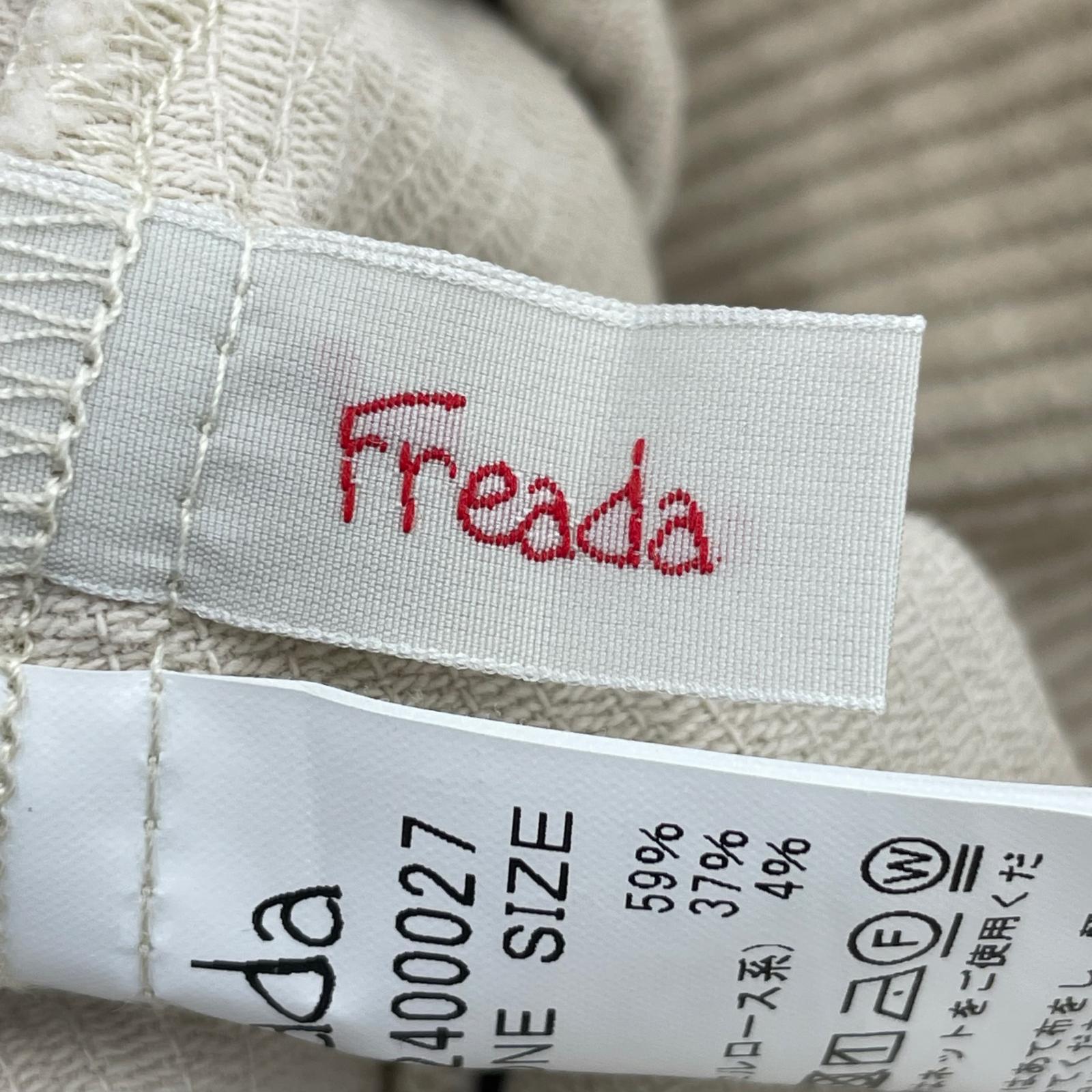 ワンピース Freada バックリボンコーデュロイワンピース ベージュ 1 ベージュ