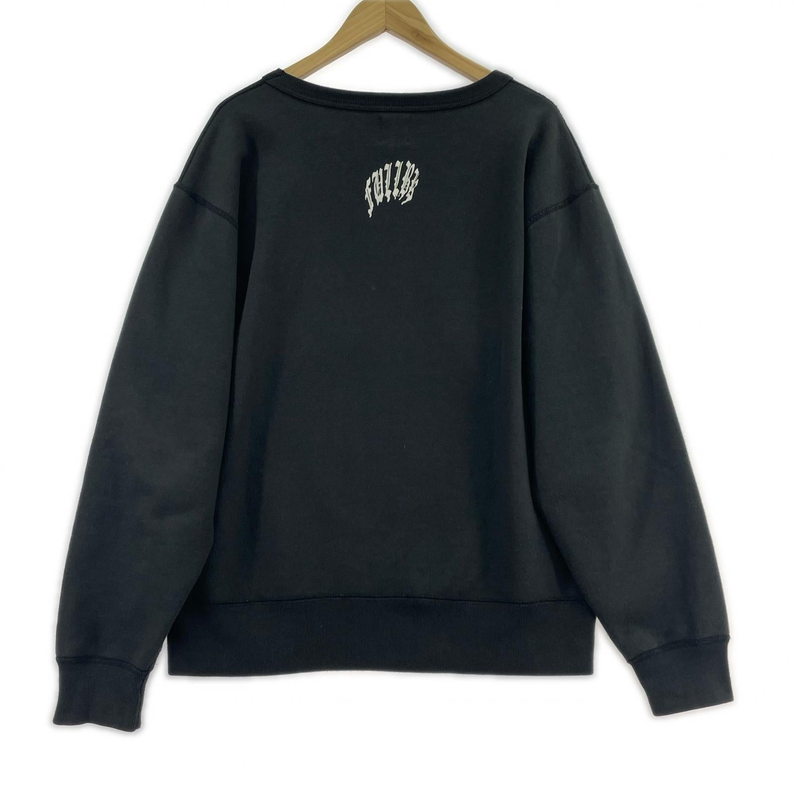 スウェット FULL-BK KEITH 黒 (L) L ブラック