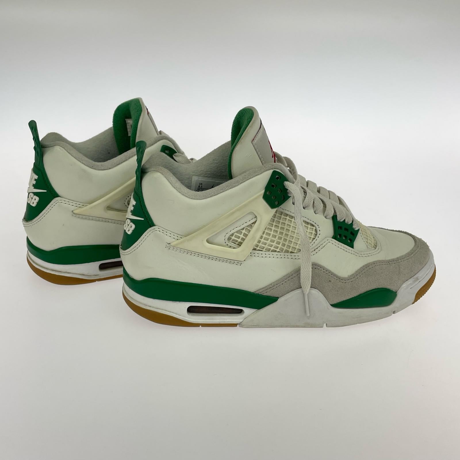 スニーカー AIR JORDAN 4 Pine Green 26.5cm 26.5cm (US8 1/2 UK8 EU43) ホワイト