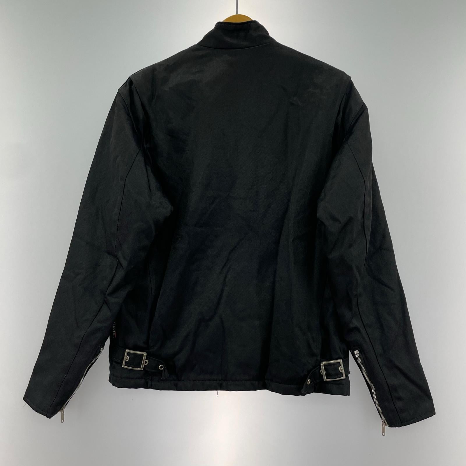 その他アウター USA製 シングルライダースブルゾン 黒 (M) M ブラック