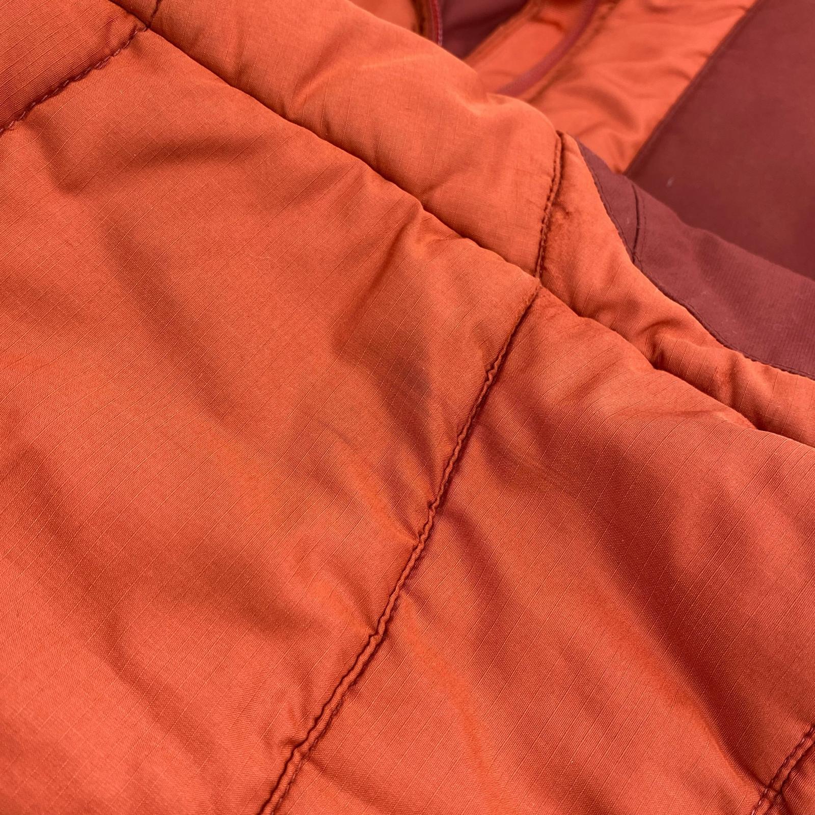 ダウンジャケット 00s パフライダージャケット オレンジ XL オレンジ