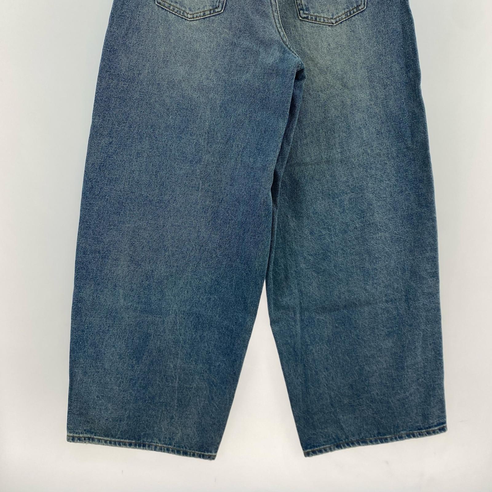 デニムパンツ Layered Waist Denim 23 ブルー