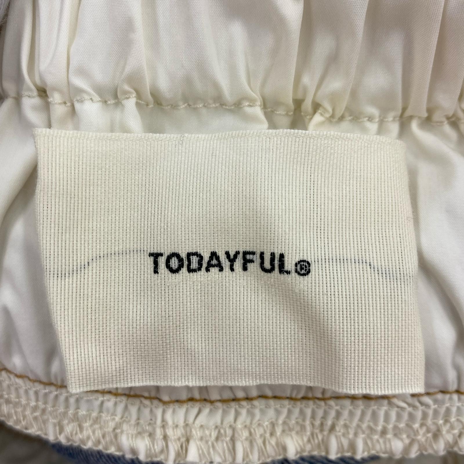 デニムパンツ Layered Waist Denim 23 ブルー