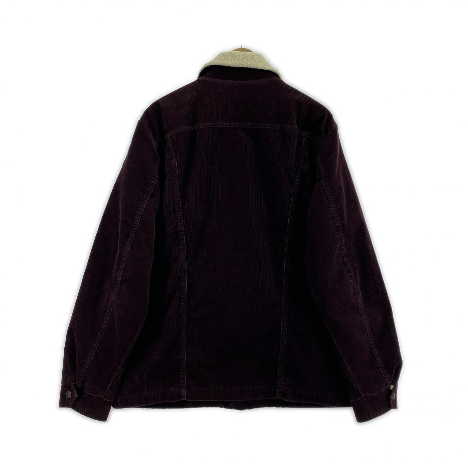 ジャケット 22AW ボアランチコート 紫 L L パープル