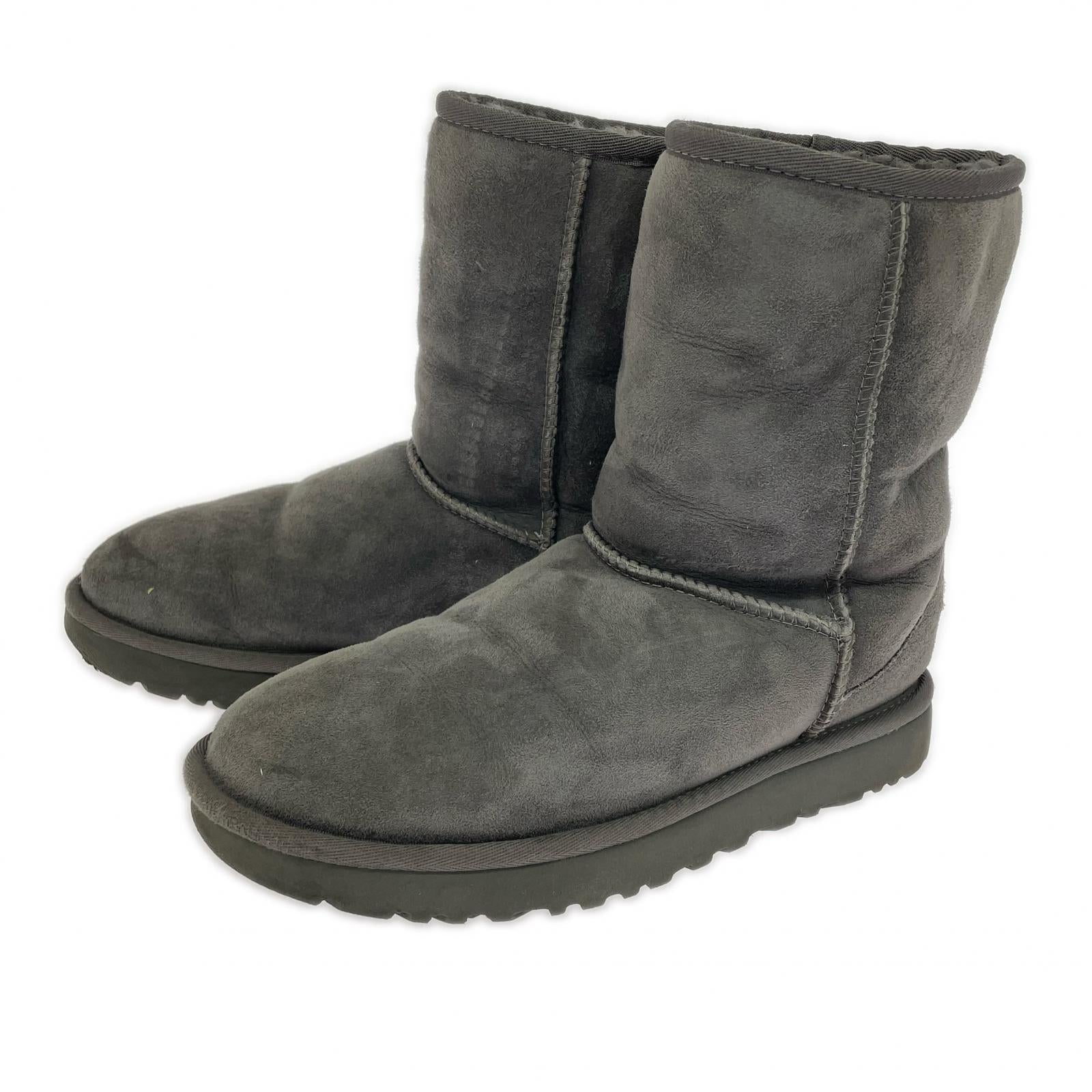 ブーツ ムートンブーツ 24cm GRY 24cm (US6 UK5 1/2 EU38) グレー