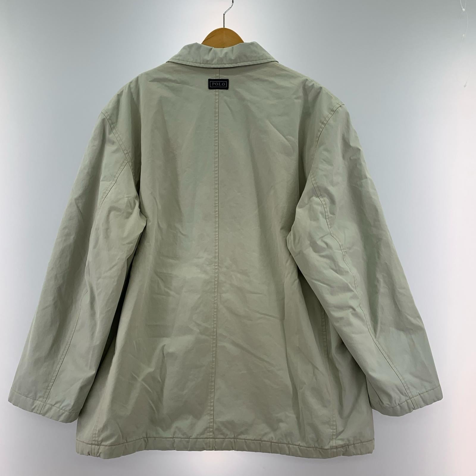 ジャケット 裏フリース カバーオール (L) L グレー