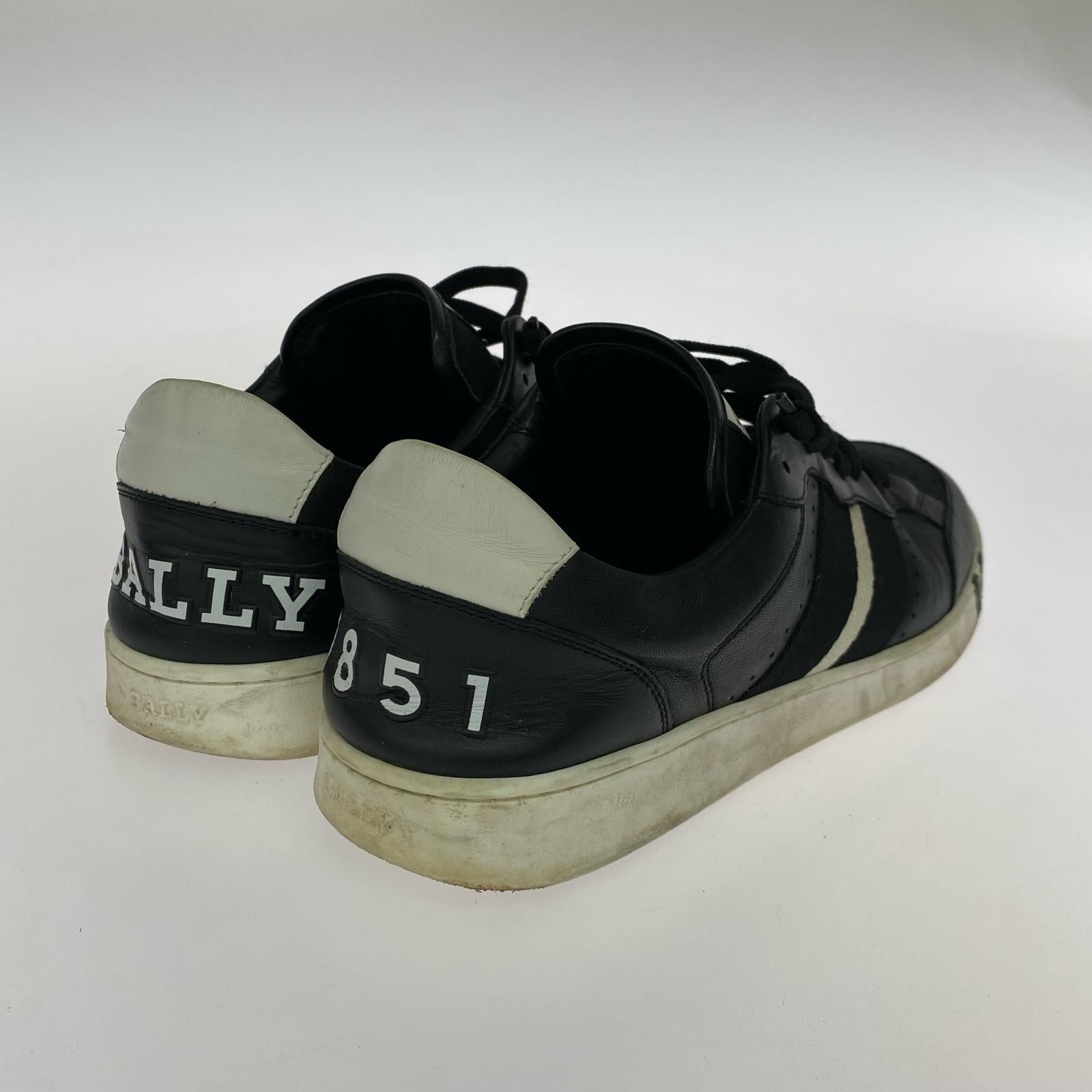 スニーカー BALLY wissal-print EU8 ブラック