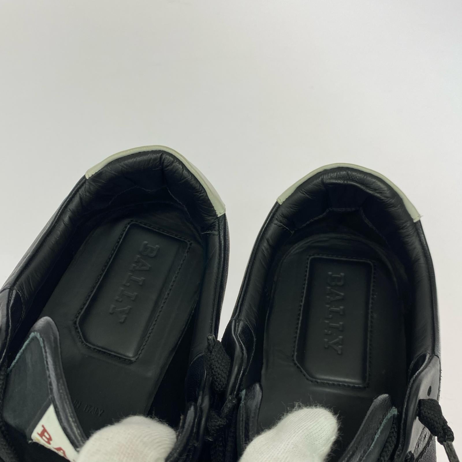 スニーカー BALLY wissal-print EU8 ブラック