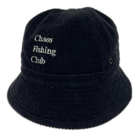 ハット chaos fishing club ブラック