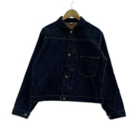 デニムジャケット WORLD WAR II DENIM BLOUSE 1st 大戦 42 42 ネイビー