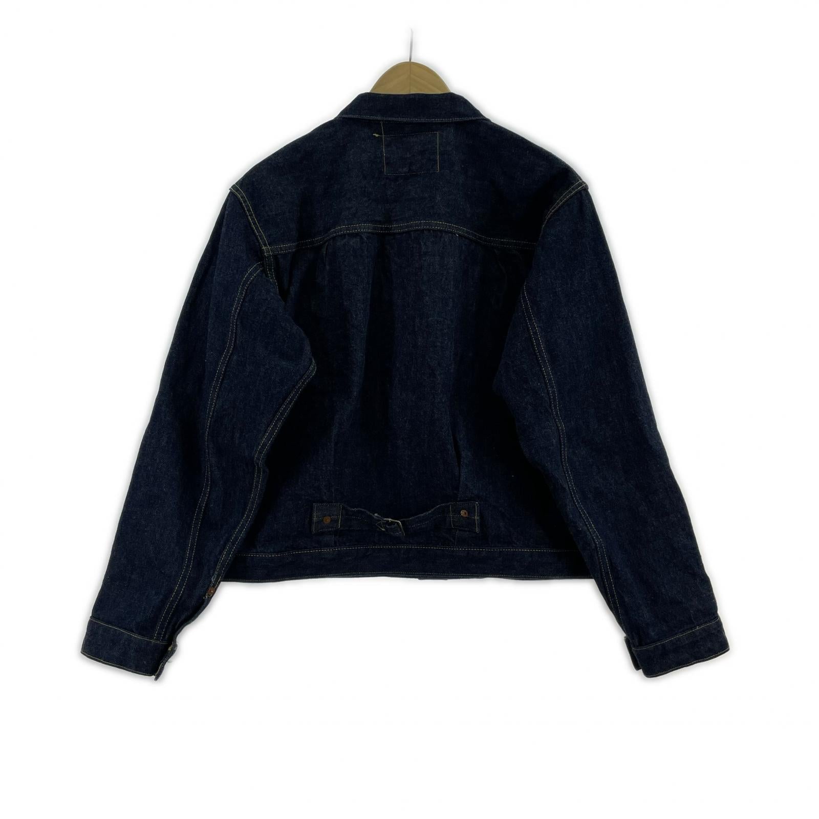 デニムジャケット WORLD WAR II DENIM BLOUSE 1st 大戦 42 42 ネイビー