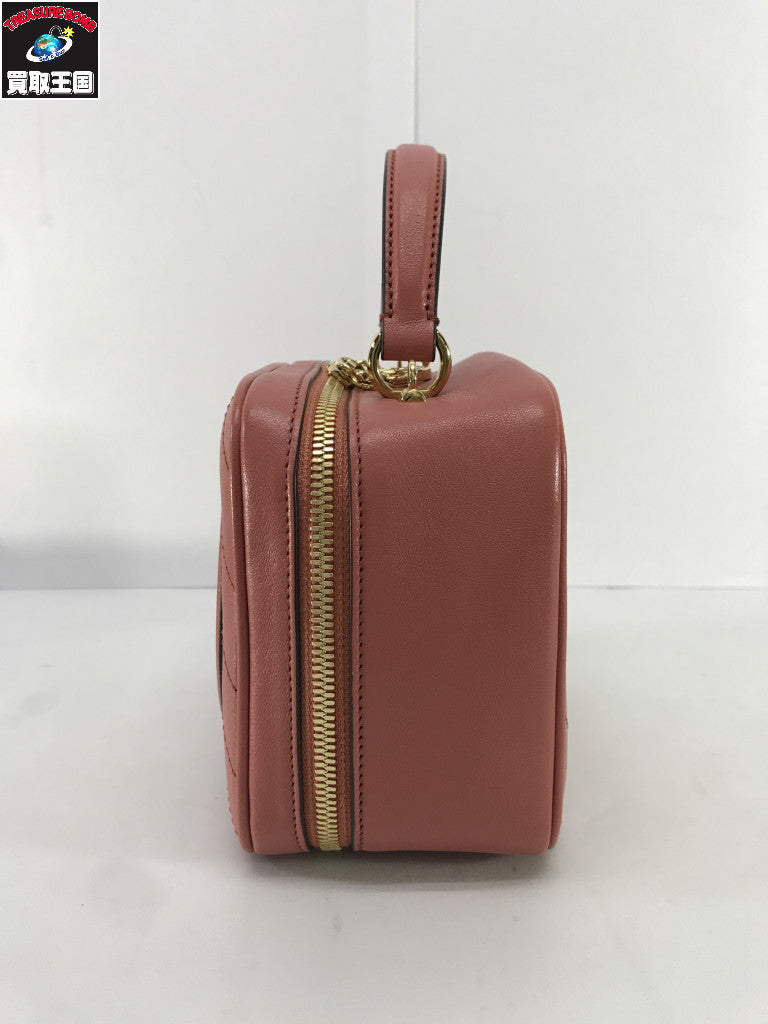 GUCCI ブロンディ トップハンドル 2WAYバッグ ピンク
