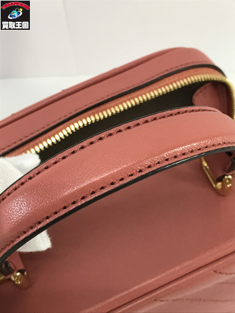 GUCCI ブロンディ トップハンドル 2WAYバッグ ピンク