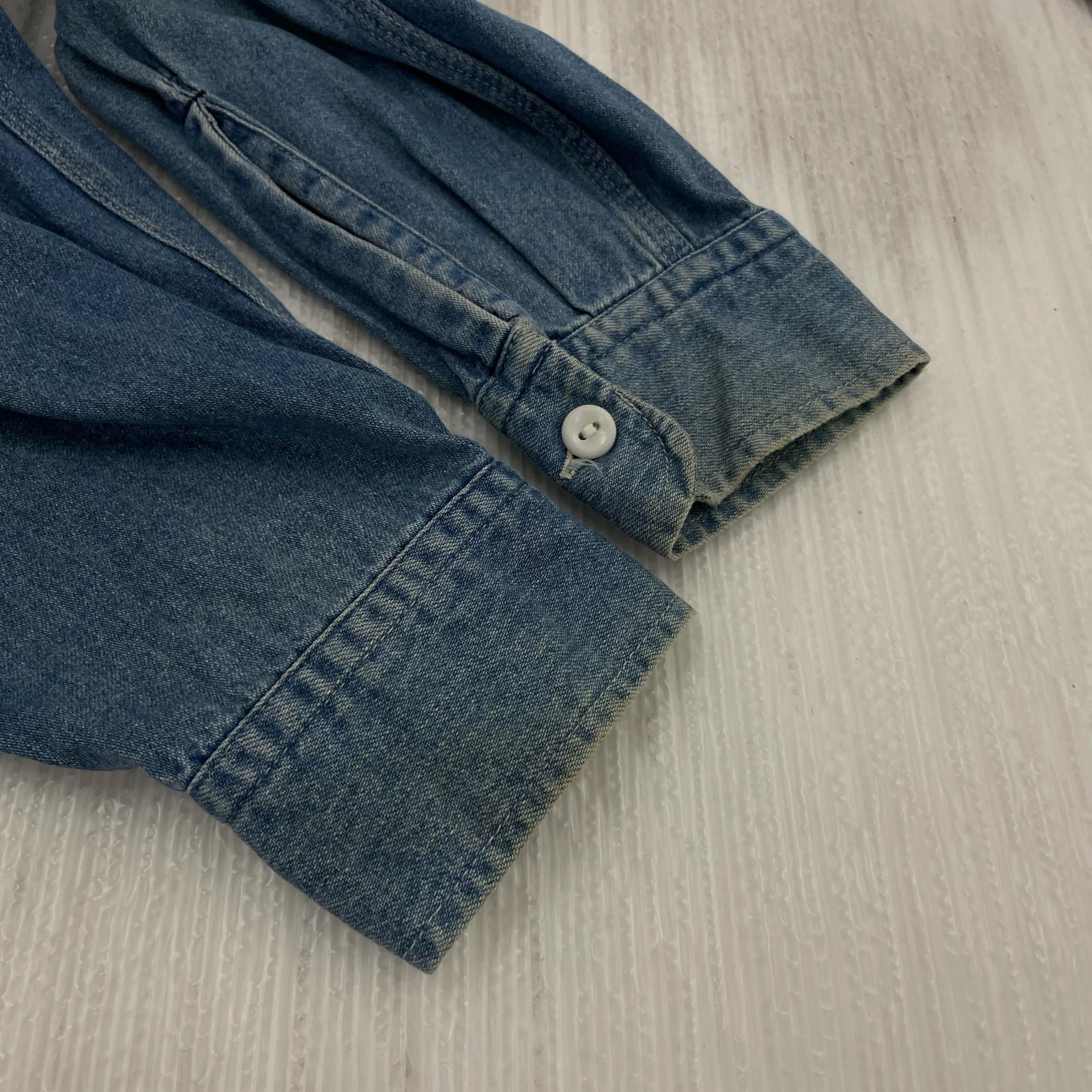 長袖シャツ 旧タグ デニムシャツ