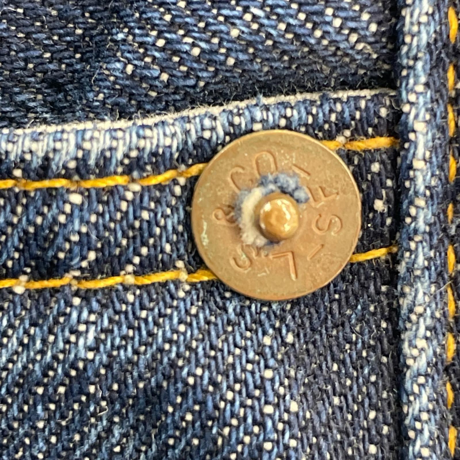 デニムパンツ 1955年復刻 501XX W32L32 32 ネイビー