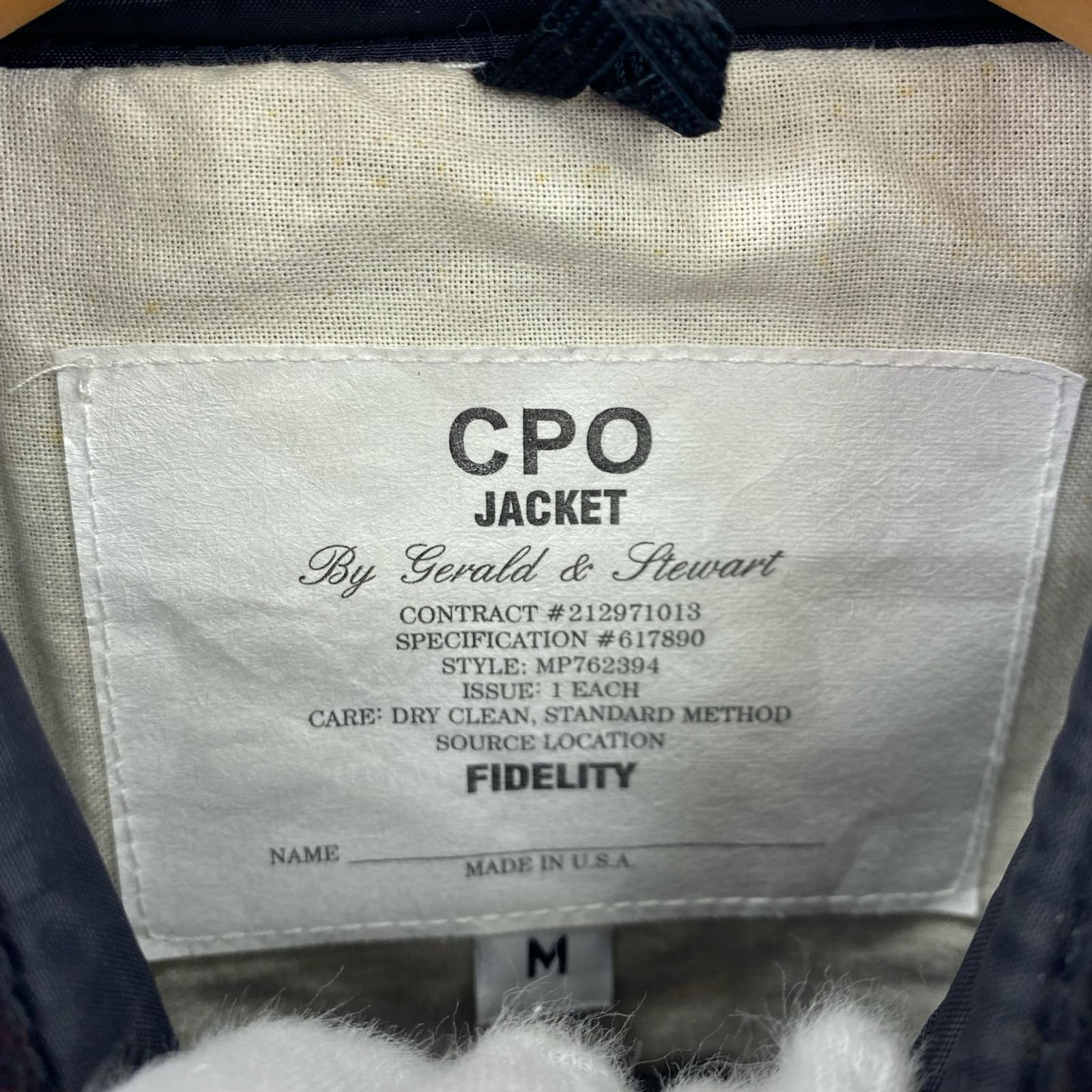 ジャケット USA製 WOOL RICH 別注 CPOジャケット M レッド