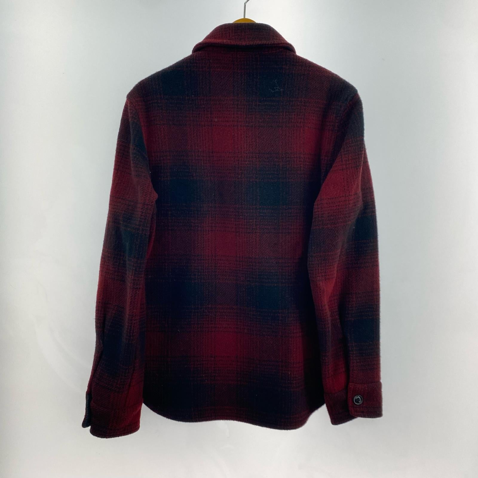 ジャケット USA製 WOOL RICH 別注 CPOジャケット M レッド