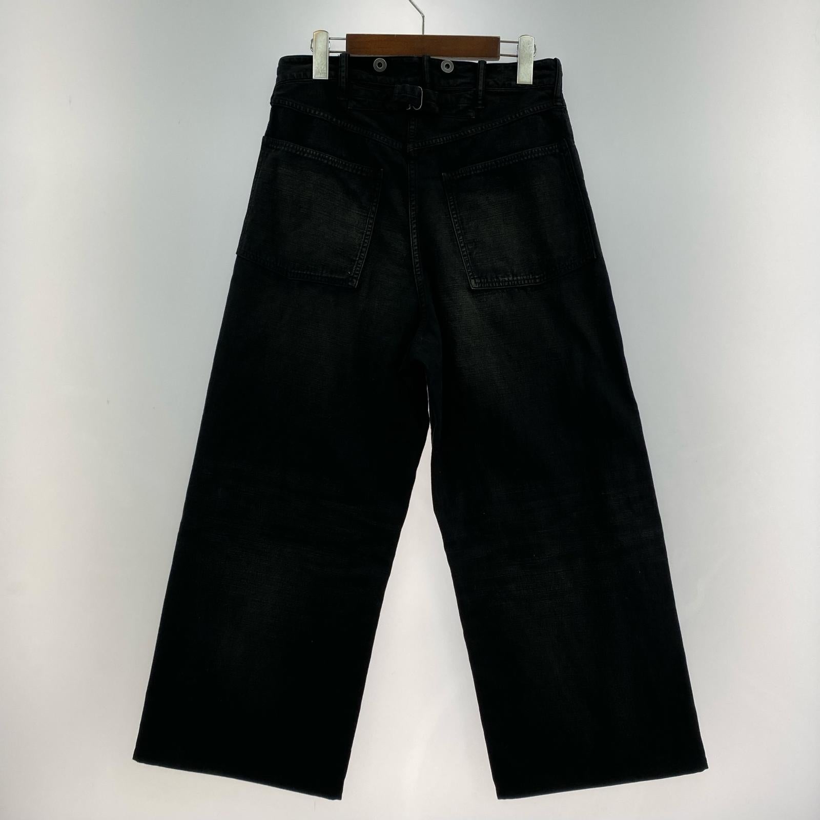 デニムパンツ Buckle-Backed Trousers Lot.209 黒 (30) 30 ブラック