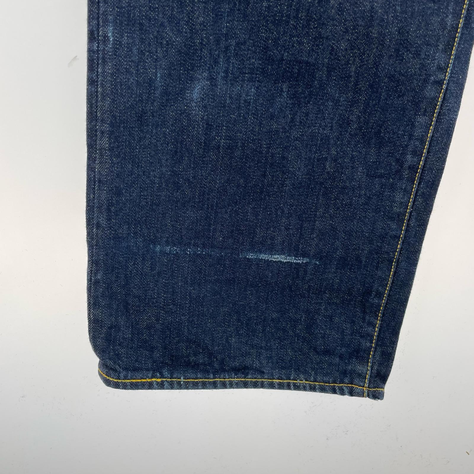 デニムパンツ Lot.2111 ミミズ 35x35 35 ブルー