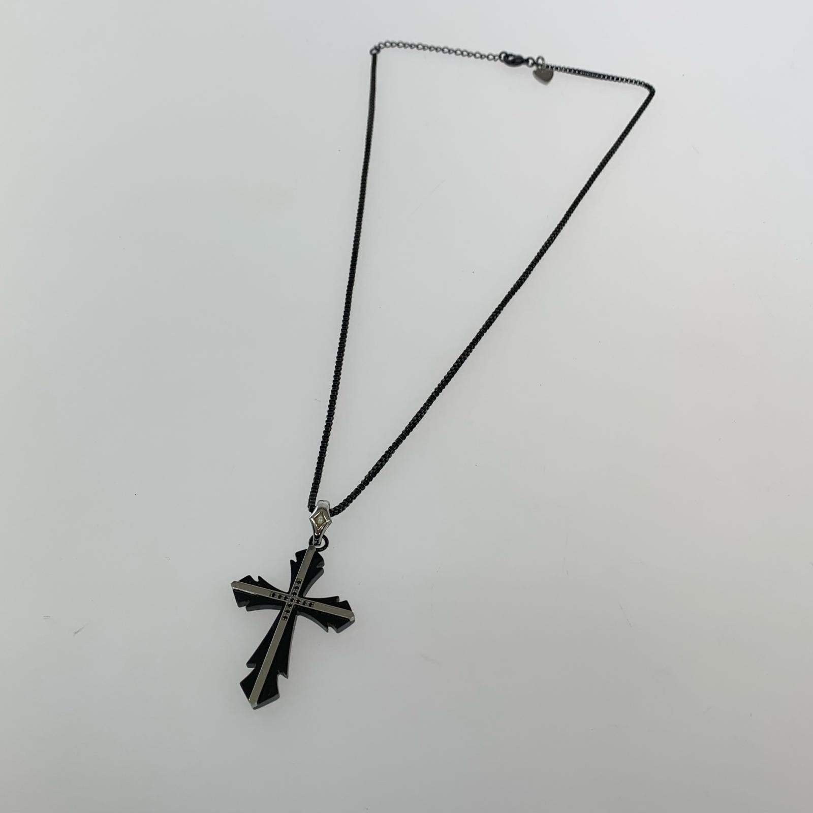 ネックレス JOINT TABOO クロストップ シルバー
