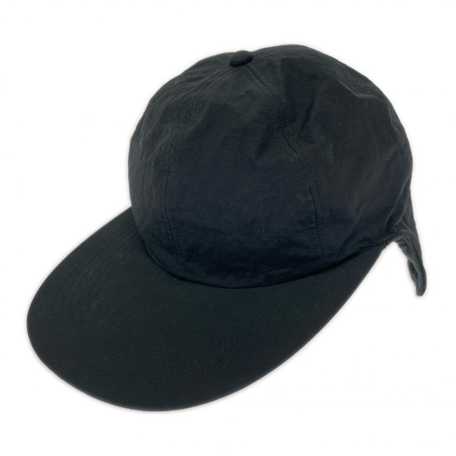 キャップ S.F.C STRIPES FOR CREATIVEEAR FLAP CAP ブラック