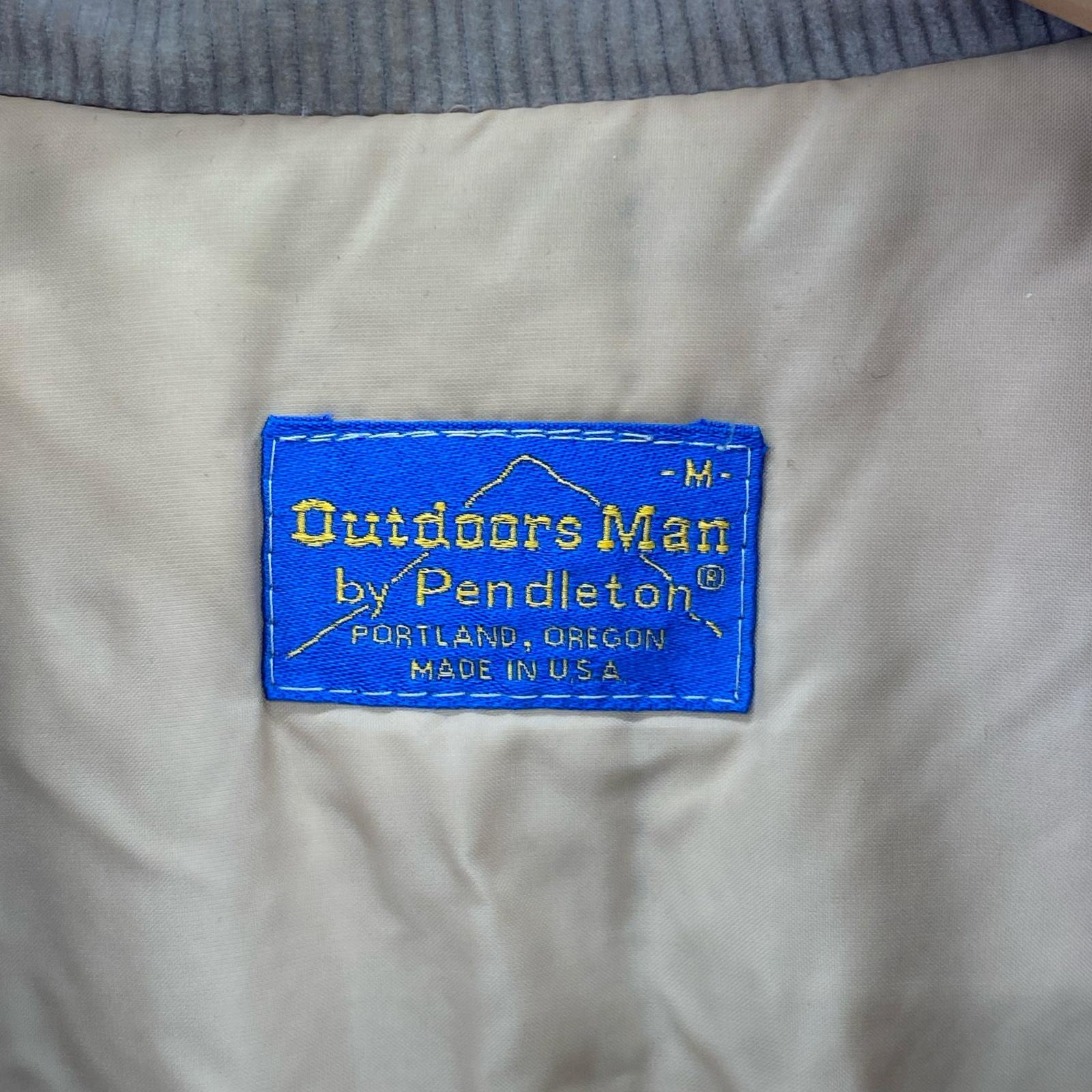 ブルゾン × OUTDOOR MAN USA製 シンサレートハンティング-M M