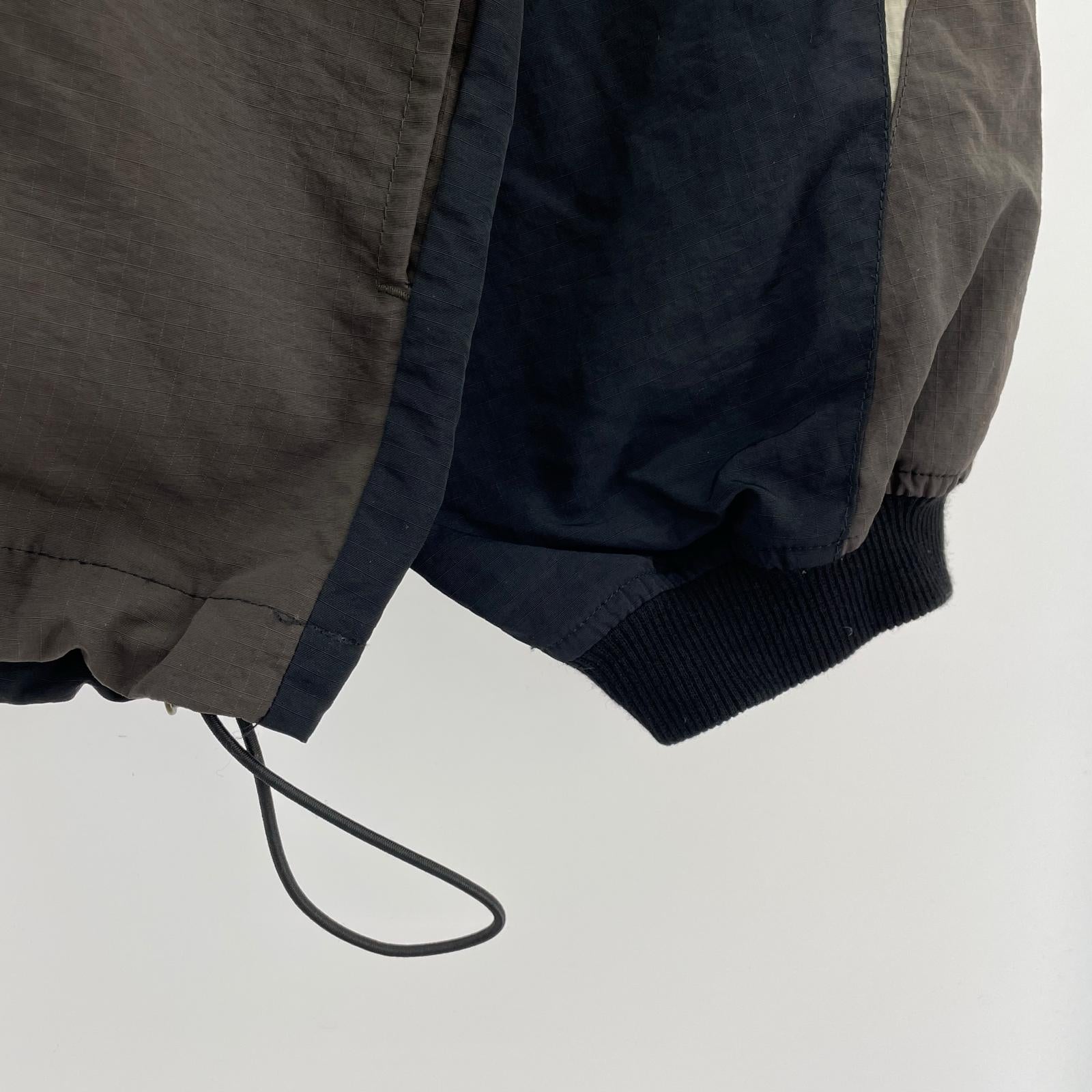 長袖Tシャツ ナイロンプルオーバー L ブラック L ブラック