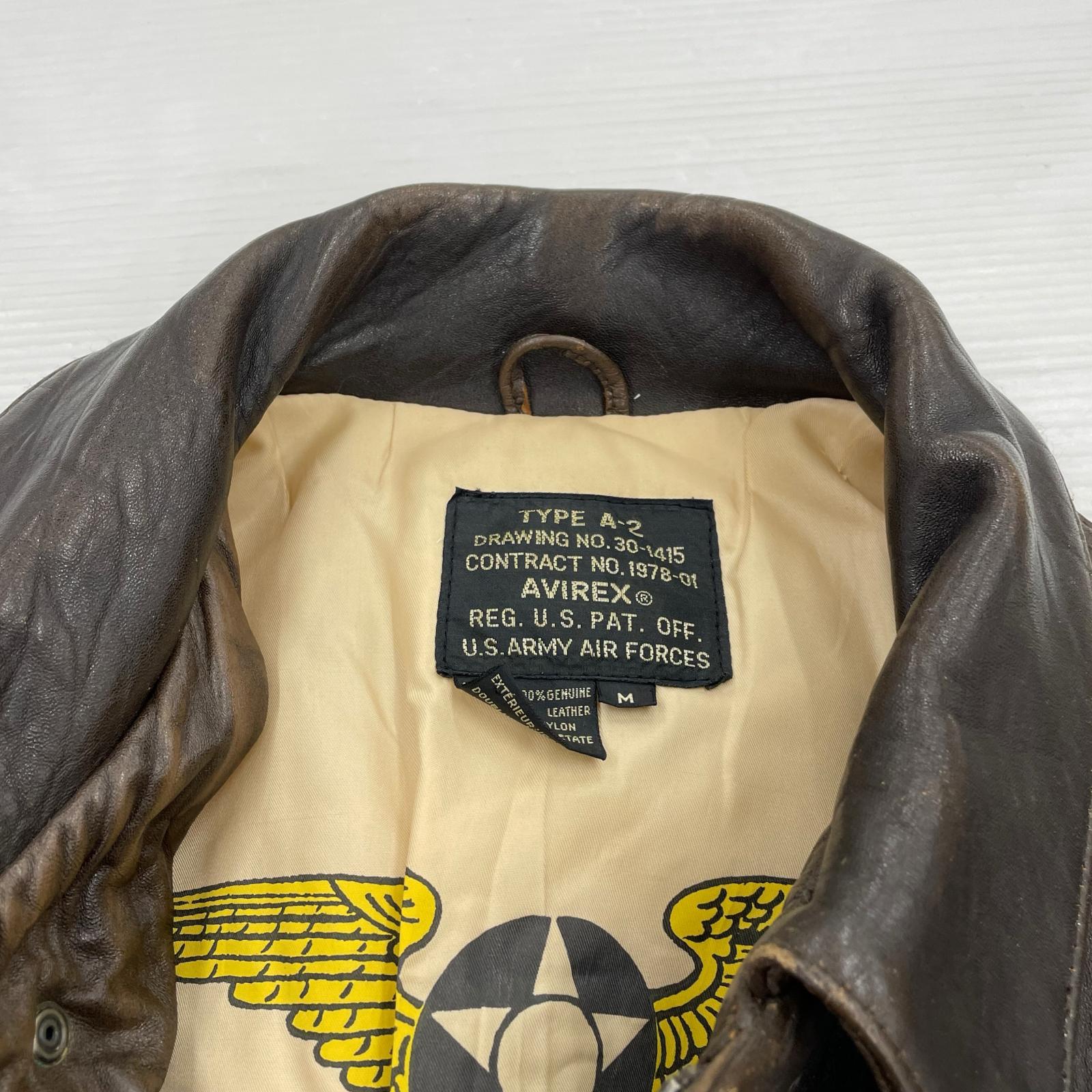 ジャケット TYPE A-2 M ブラウン