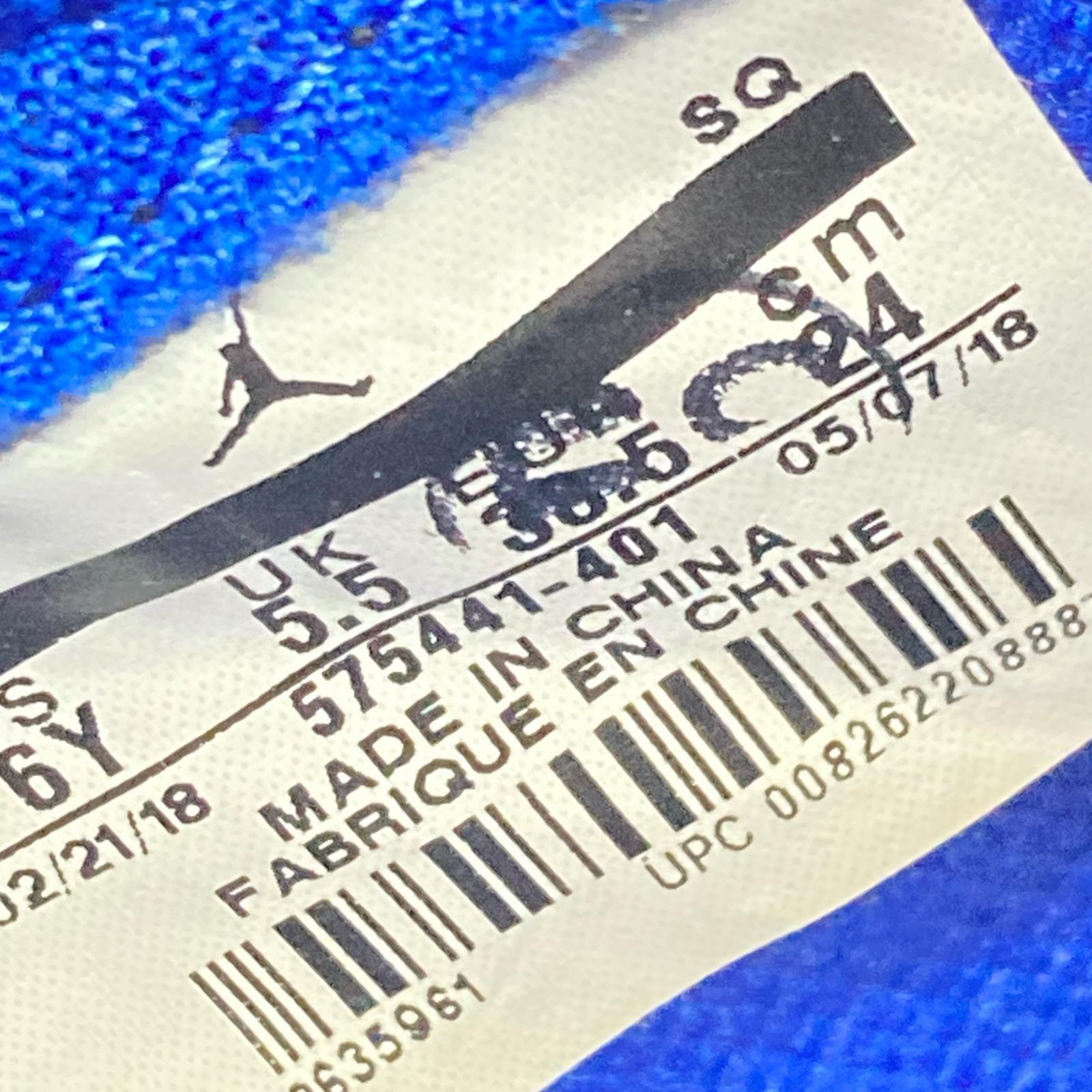 スニーカー GS Air Jordan 1 Retro High 24.0CM 24cm (US6 UK5 1/2 EU38) ブルー