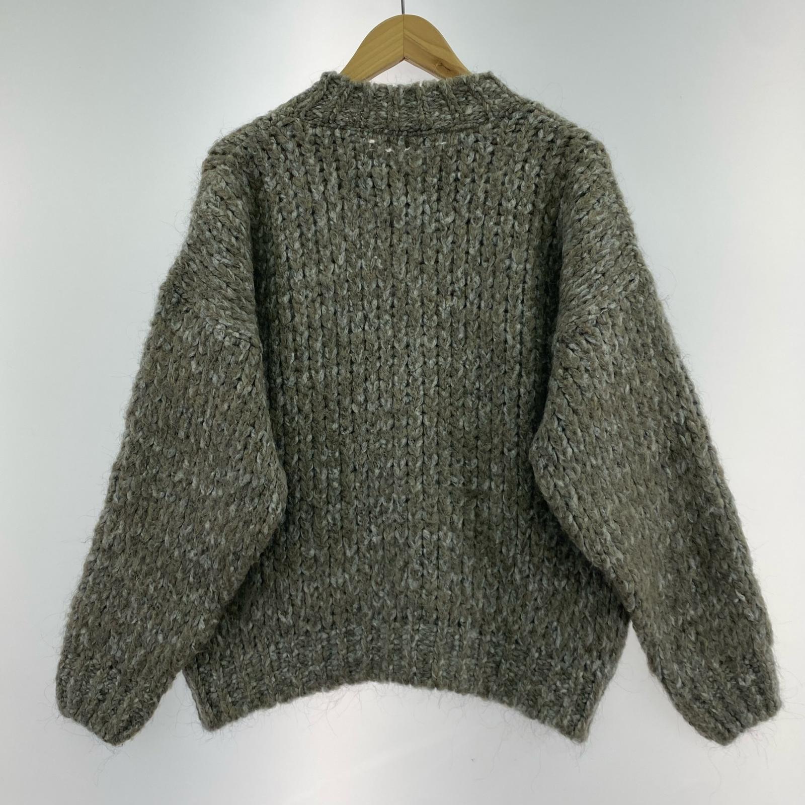ニット TRICOTS JEAN MARC モヘア混ニット ブラウン