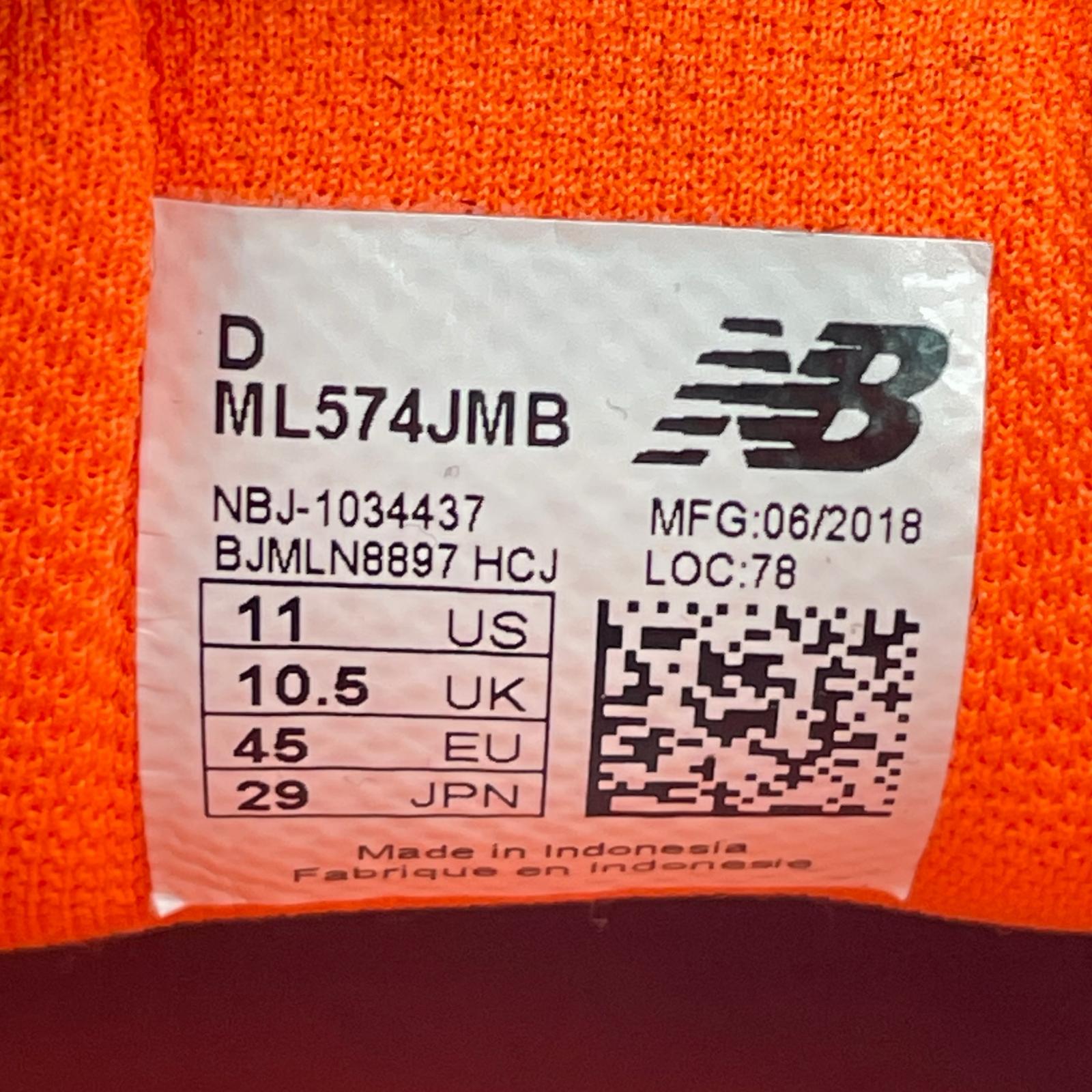 スニーカー ×NEW BALANCE 574 茶 (29.0cm) 29cm (US11 UK10 1/2 EU48) ブラウン