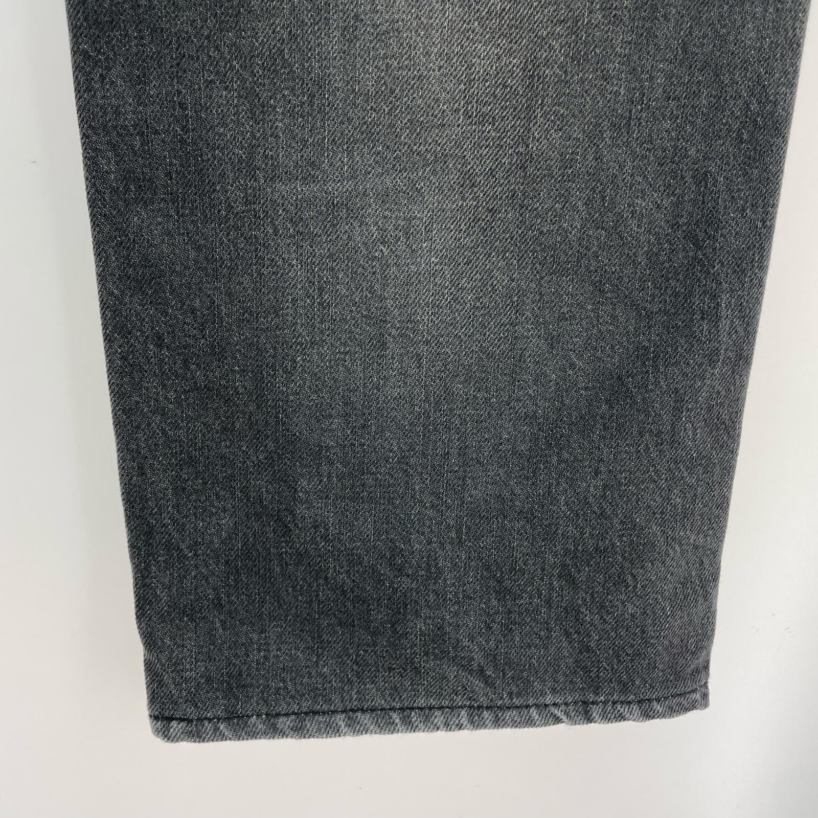 デニムパンツ RRL ストレートフィット ブラックウォッシュ デニムパンツ 29×30 ブラック
