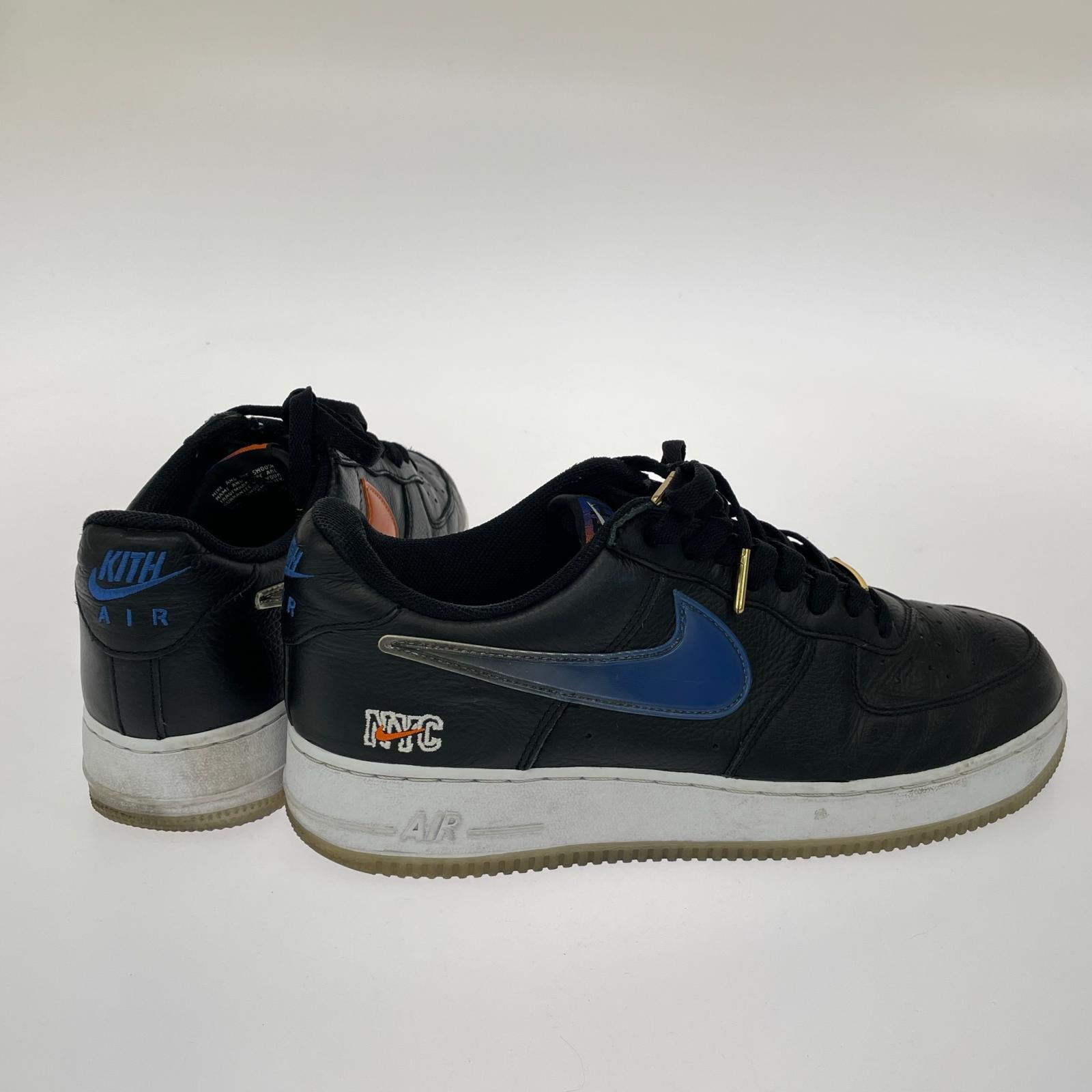 スニーカー NIKE×KITH AIR FORCE 1 NEW YORK KNICKS 28cm (US10 UK9 1/2 EU46) ブラック