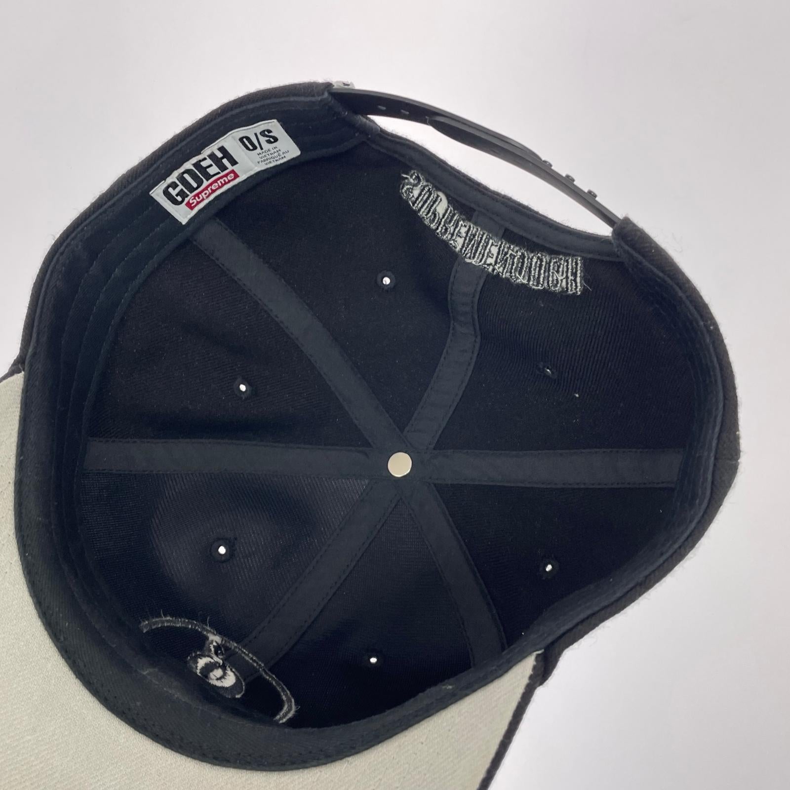 キャップ Supreme×GOODENOUGH 25ss 6-Panel cap ブラック ブラック