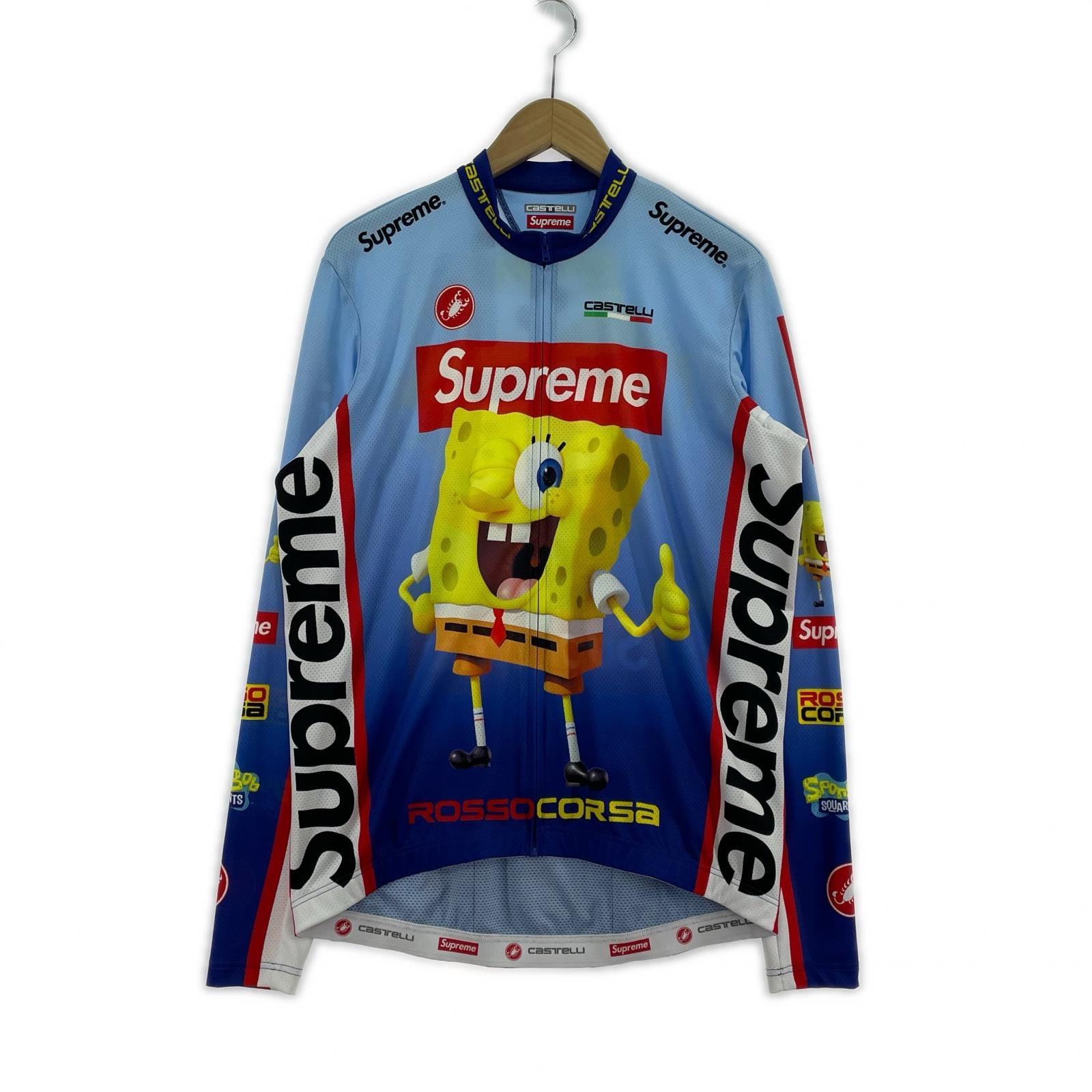 ジャケット SpongeBob L/S Cycling Jersey L ブルー
