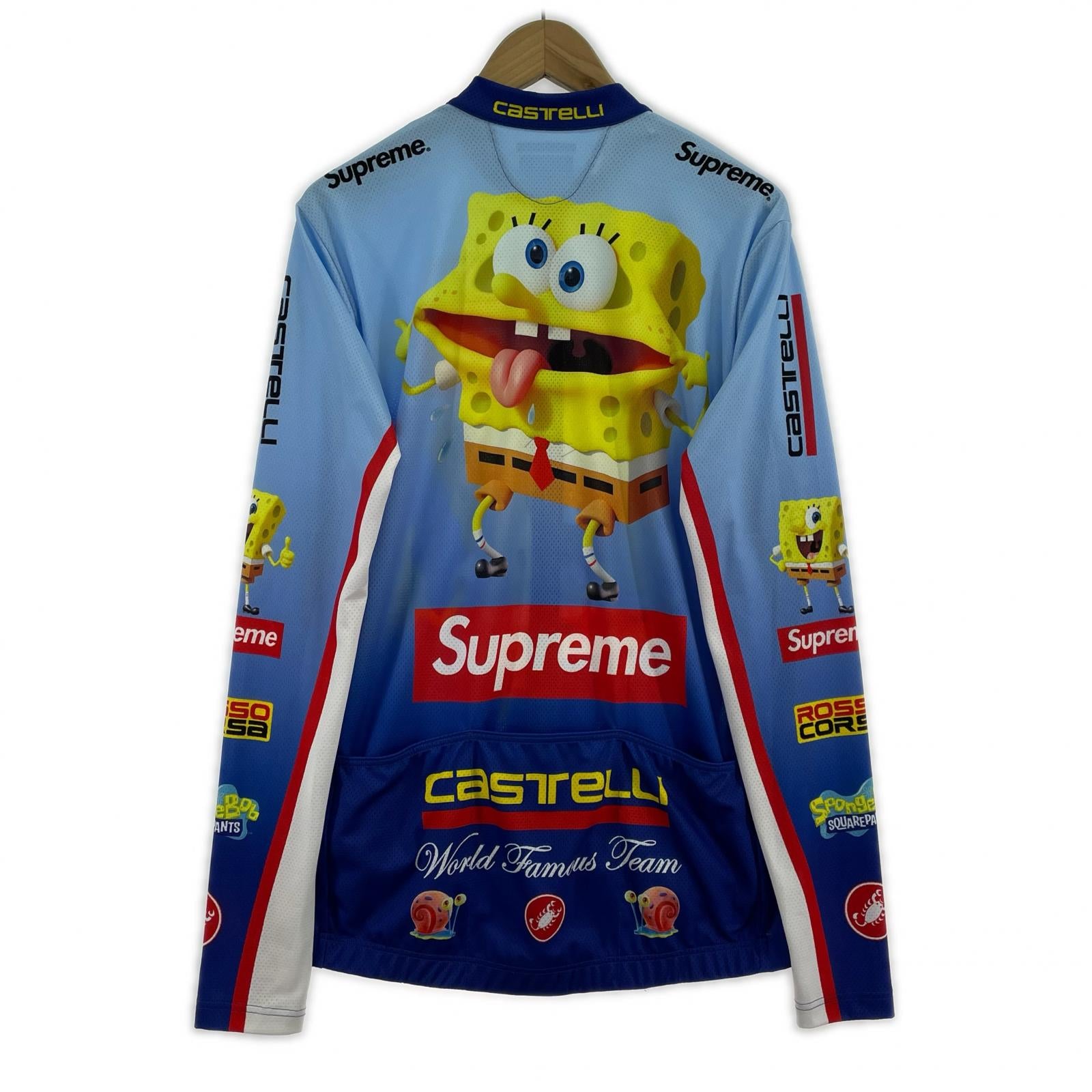 ジャケット SpongeBob L/S Cycling Jersey L ブルー