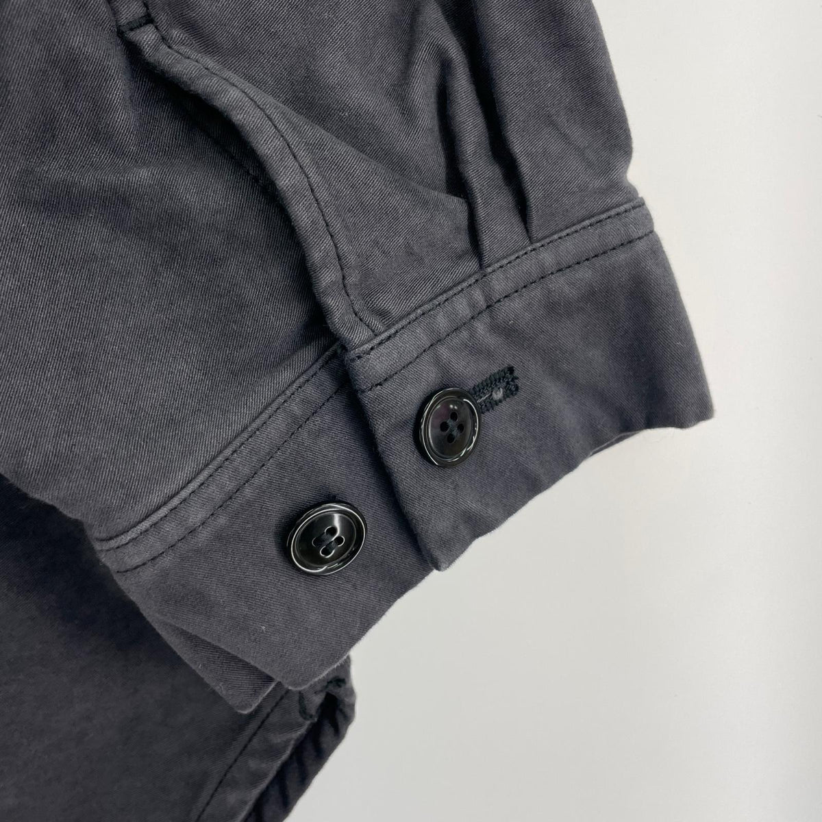 長袖シャツ nest Robe モールスキンシャツ F ブラック フリー ブラック