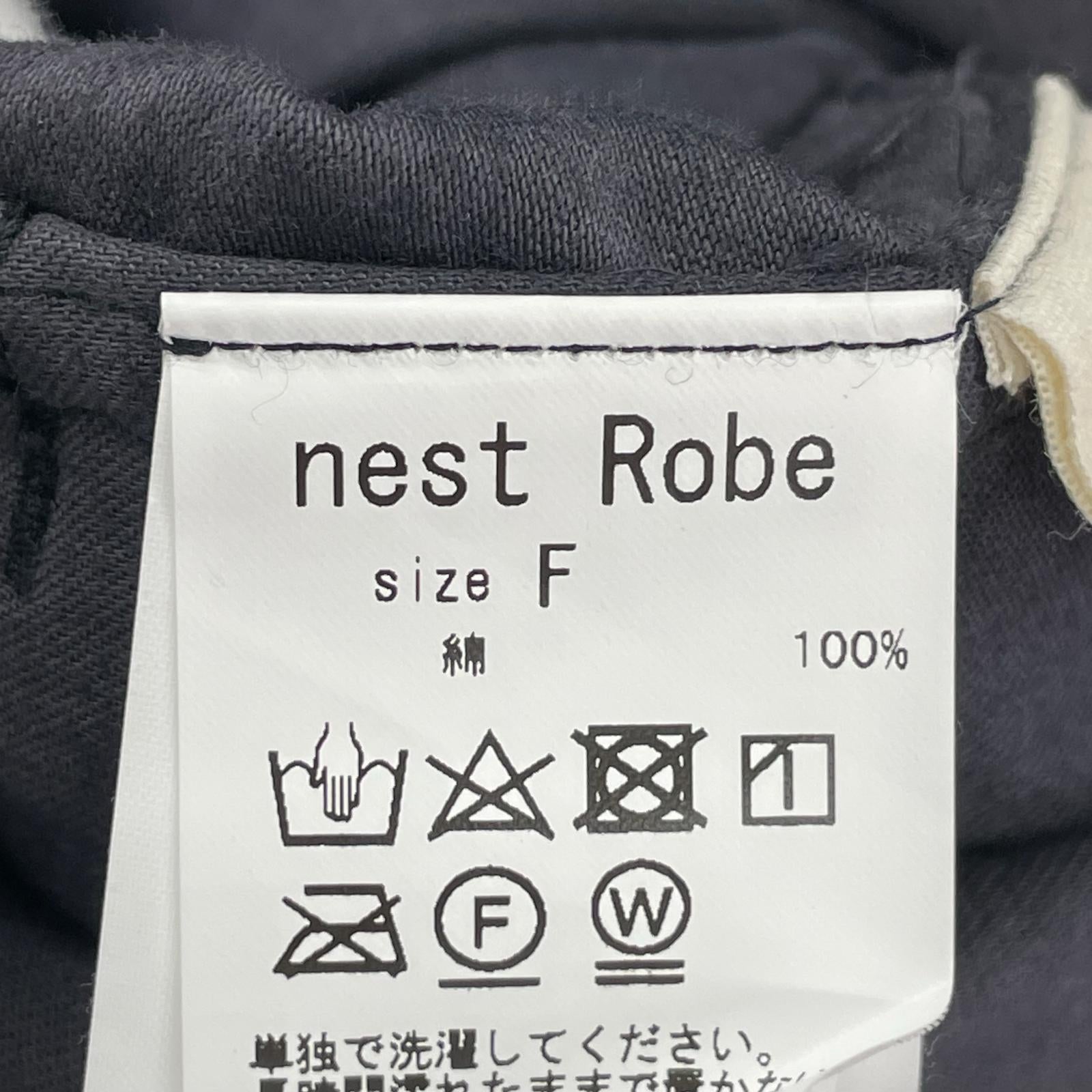 長袖シャツ nest Robe モールスキンシャツ F ブラック フリー ブラック