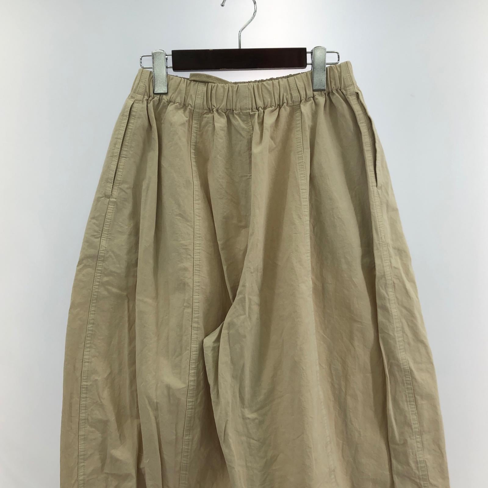 パンツ Culensology コットンリネン パンツ ベージュ フリー ベージュ
