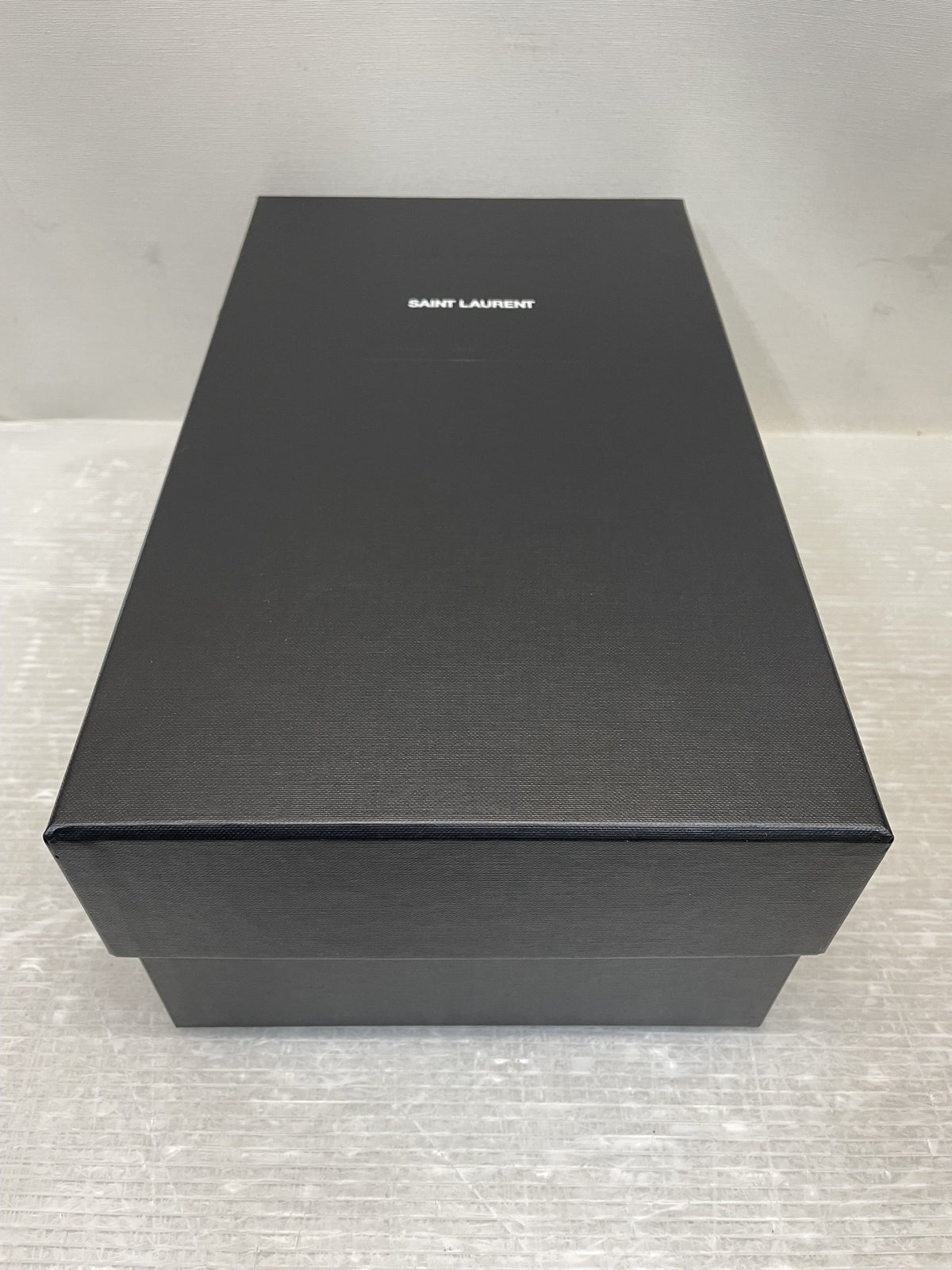 SAINT LAURENT PARIS YSLロゴ ストラップ サンダル 43 ブラック