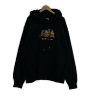 パーカー VAULTROOM×NARUTO 火影岩フーディー (XL) 黒 ブラック