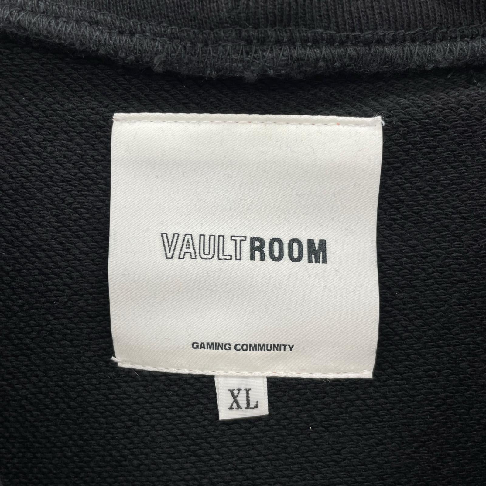 パーカー VAULTROOM×NARUTO 火影岩フーディー (XL) 黒 ブラック